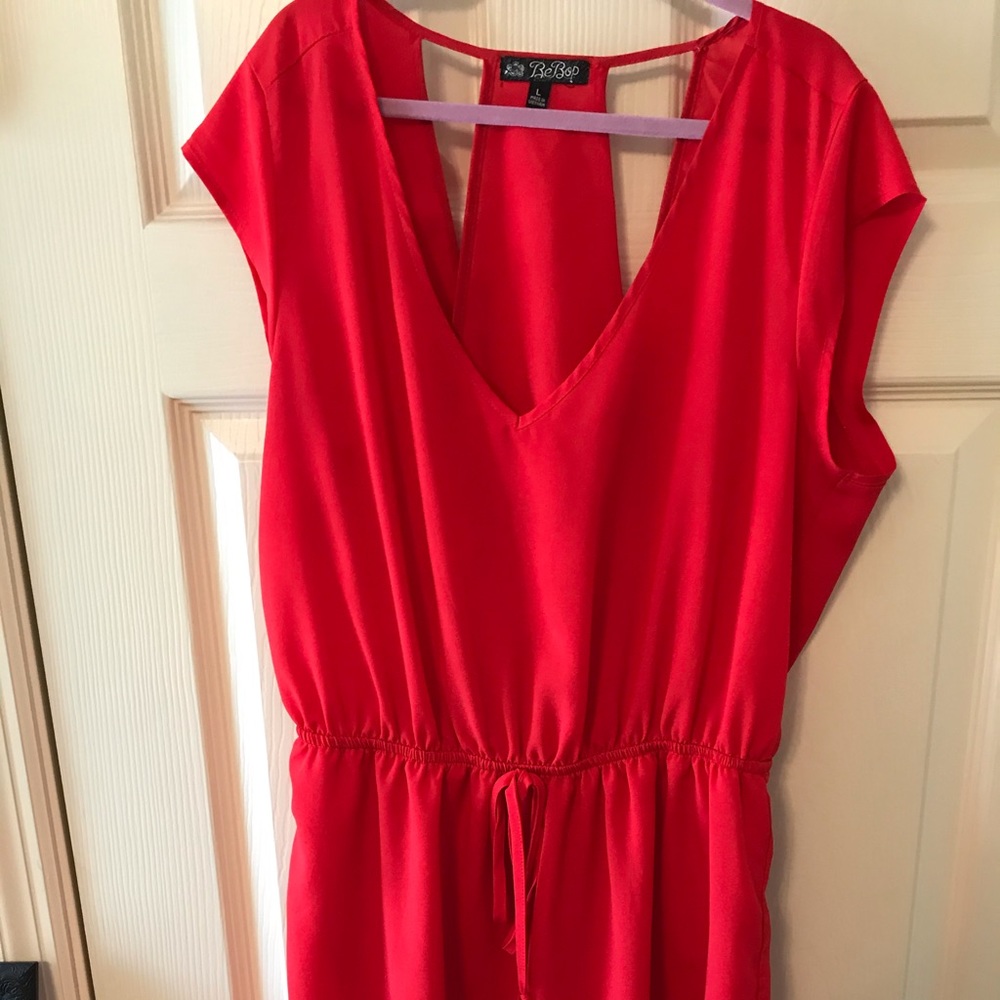 Red dress